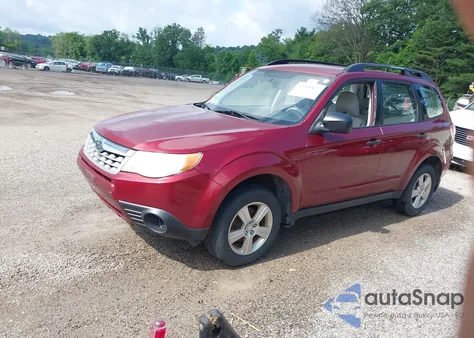 2012 Subaru Forester 2.5X from USA, damaged, VIN JF2SHBBC2CH458652